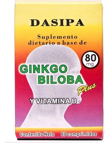 D_NQ_NP_712902-MLA83573554805_042025-O Ginkgo Biloba - 80 mg - 60 comp. - Dasipa