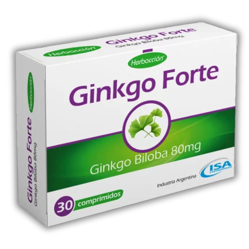 GINKGO FORTE Ginkgo forte 80 mg x30 comp ISA