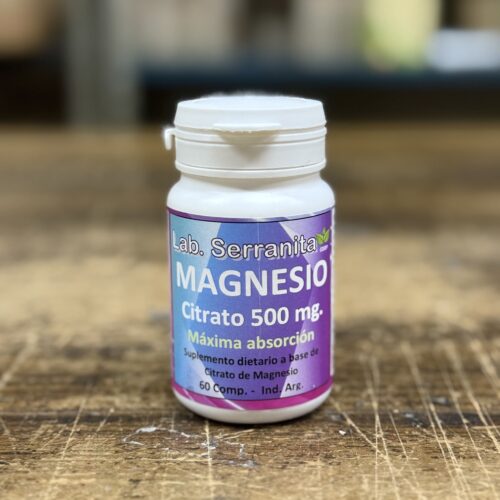IMG_1422 (1) Citrato de Magnesio 500 mg x60 comp Serranita