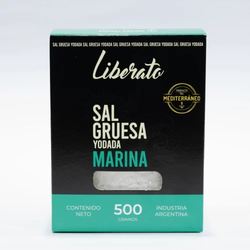Sal marina GRUESA x500 gr Liberato