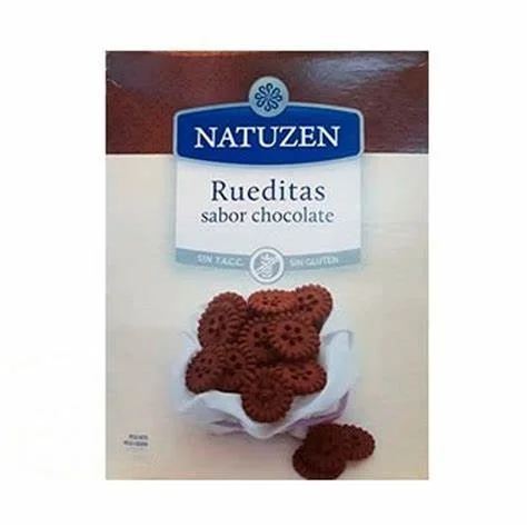 Natuzen- Rueditas - sabor - Chocolate Galletitas rueditas CHOCOLATE x200 gr Natuzen
