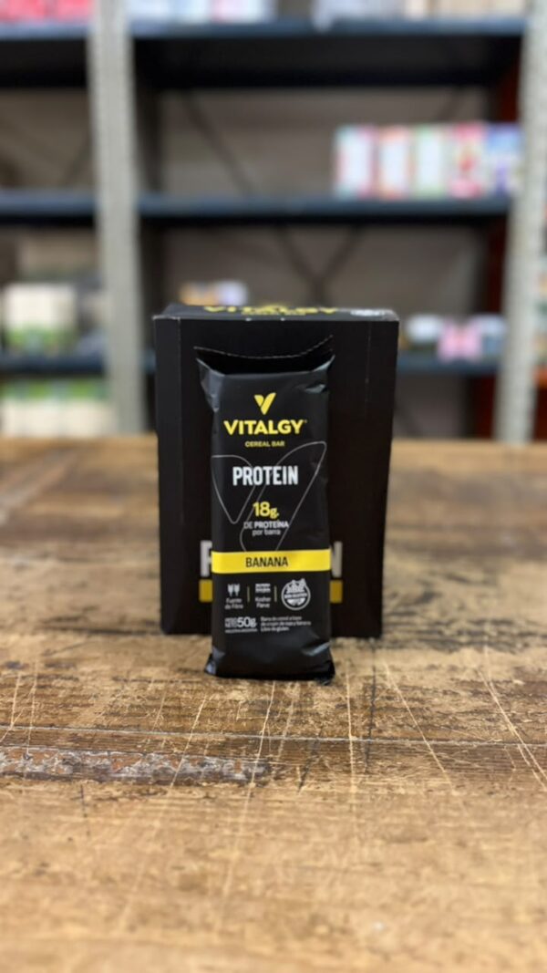 Barritas proteicas BANANA x10 u Vitalgy