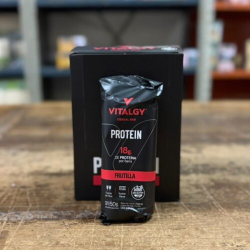 Barritas proteicas FRUTILLA x10 u Vitalgy