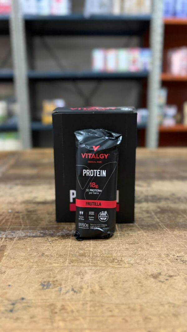 Barritas proteicas FRUTILLA x10 u Vitalgy