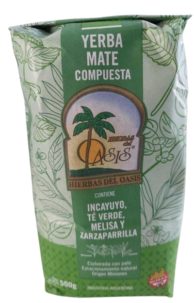 Yerba mate COMPUESTA PARA DIETA x500 gr Oasis