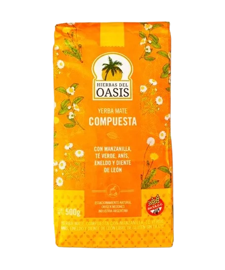 Yerba mate DETOX x500 gr Oasis