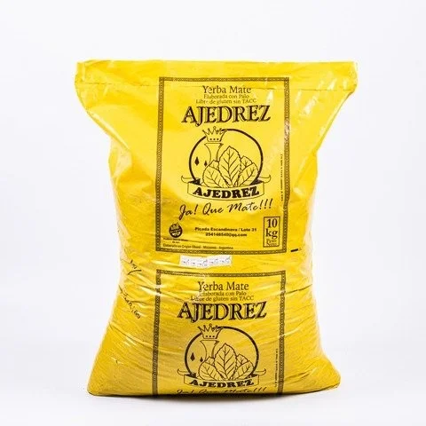 Yerba mate HOJA Y PALO x10 kg Ajedrez