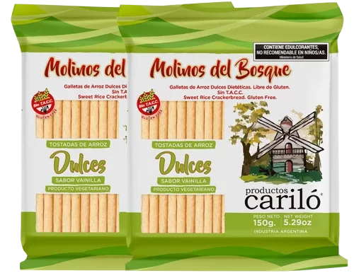 Tostadas de arroz x150 gr Cariló