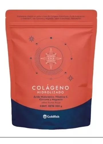 colageno-curcuma Colágeno + cúrcuma polvo x200 gr Goldfish