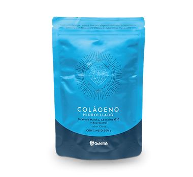 colageno-matcha Colágeno + matcha polvo x200 gr Goldfish