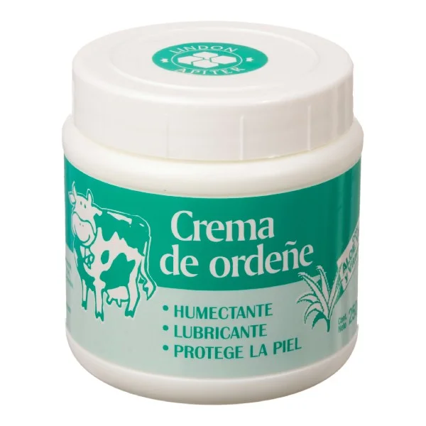 Crema de ordeñe con aloe x250 gr