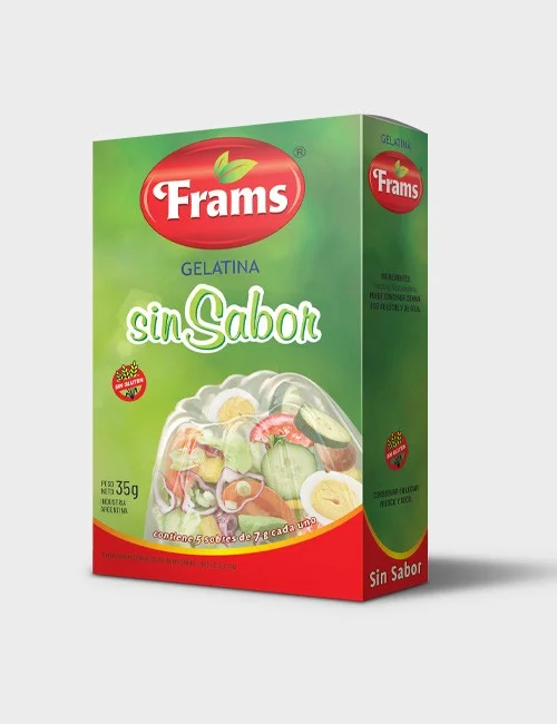 Gelatina SIN SABOR x35 gr Frams