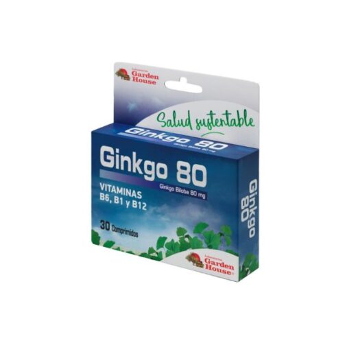 ginkgo80-gardenhouse Ginkgo biloba 80 mg x30 comp Garden House