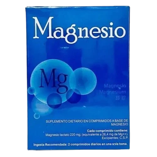 Magnesio x12 blister Macrosalud