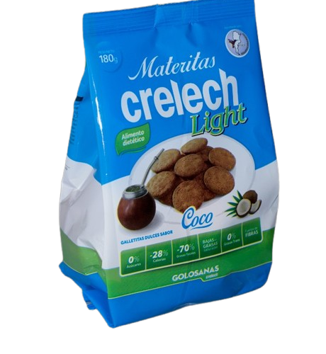 Galletitas materas light COCO x180 gr Crelech