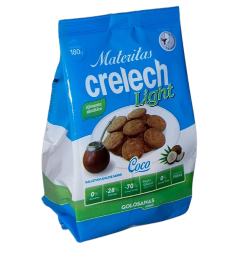 Galletitas materas light COCO x180 gr Crelech