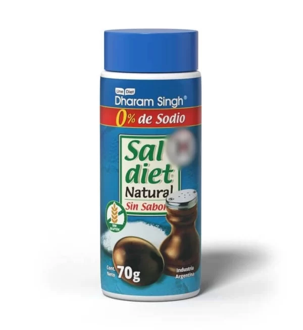 Sal sin sodio NATURAL x70 gr Dharam Singh