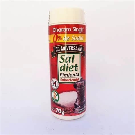 parpika Sal sin sodio PAPRIKA x70 gr Dharam Singh
