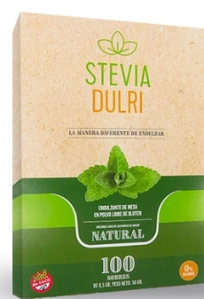 Stevia polvo x100 sobres Dulri